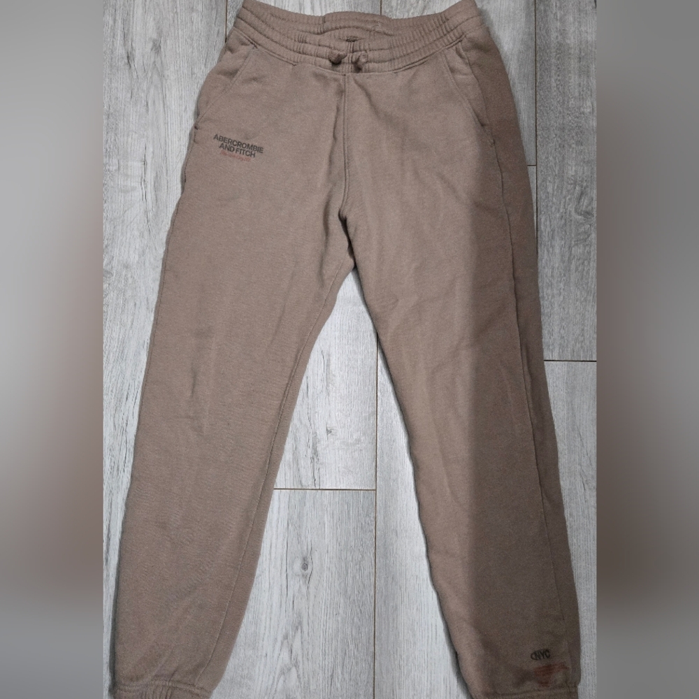 Abercrombie & Fitch Men's Tan Sweatpants